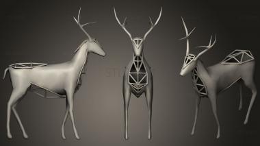 3D model Parametric deer (STL)